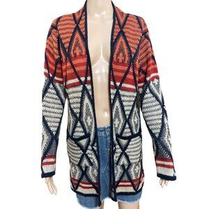 Pink Owl Cardigan Size Large